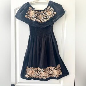 Elegant Black Floral